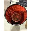 Image 2 : Red Shadow Tree Shilouete Electric Lamp or Tealight