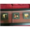 Image 2 : Framed "Sunset Beach" Print - Aprox 3'X1.5'