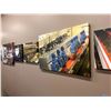 Image 1 : LOT OF WALL ART AND INDUSTRY PICTURES