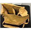 Image 2 : World War II hot food thermos container backpack (in good shape) - contents include patches & materi