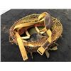 Image 2 : Partial reconstruction airborne helmet with reproduction chin strap and good camo net