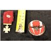 Image 2 : Miniature Victoria Cross with Canadian flag pin & Challenge coin for F-22 Lightning from Squadron th