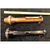 Image 2 : Rare World War II morse code flashlights used by infantry soldiers in war for visual lighted morse c