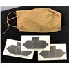 Image 1 : Lee-Enfield rifle breach cover dated 1943 & 3 gallery selevat targets for indoor practice