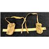 Image 1 : World War II Canadian set of webbing basic universal pouches pattern 37