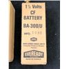 Image 3 : Six Vintage Eveready batteries for telephones & remote radio equipment - good for display (dead batt