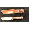 Image 1 : World War II American Cattaraugus Combat Knife (very rare) - used by US Marine Corps (slightly damag