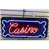 Image 1 : Casino Neon Sign - Made for the movie Reindeer Games starring Ben Affleck (excellent condition, hard