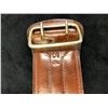 Image 2 : RCMP/ Military Leather Dress Belt & Cross Strap Fittings - size 34