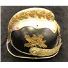 Image 1 : Pre World War I German Reservist Fire Helmet from the town of Breitenfeld - ornate and complete (hel
