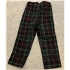 Image 2 : British Trews Highland Black Watch Tartan Trousers - size 17 (war time issue, some mothing not distr