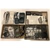 Image 2 : Four Modern 1/35th Scale Started Military Model Tank Armour Kits - Italeri & Tamiya