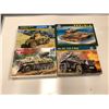 Image 1 : Four Italeri 1/35th Scale Started Military Model Tank Armour Kits - German & American