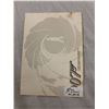 Image 2 : Sean Connery Autographed James Bond Poster with Certificate of Authenticity (approx. 6" x 4.5")