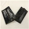 Image 1 : British or Canadian Black Leather Leggins or Puttees