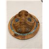 Image 2 : Mark Mickey Native Hesquiaht  Art  - Carved Mask (approx. 15" x 15" x 7" )