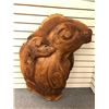 Image 1 : Native Art by Mark Mickey - Wood Carving (Approx. 36'' x 28'' x 8.5")