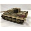 Image 8 : 1/35th Scale Built German World War II Tank Tiger Model - 3 Tone Camouflage