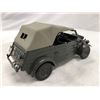 Image 10 : Two vintage metal stamped 1/24th scale German World War II Staff Cars - Kuba Wagon & Schwinn Wagon b