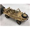 Image 2 : Two vintage metal stamped 1/24th scale German World War II Staff Cars - Kuba Wagon & Schwinn Wagon b