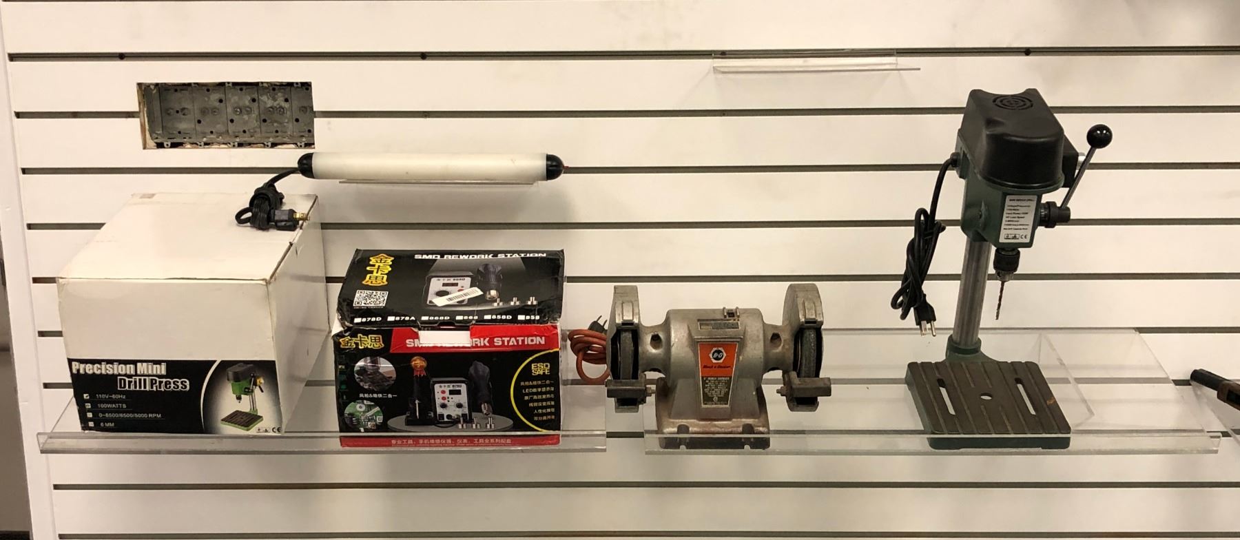 Drill Rework Lot of Bench Tools - Drill Press/ SMD Rework Station for Soldering ...