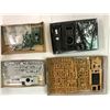 Image 2 : 4 Started 1/35th scale armor model kits T34 76 1943, T-60, 1735 Panzer, etc...