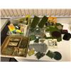 Image 1 : Large Assortment of Diorama Basing Materials & Flocking Ground Work & Pre-built Diorama Bases