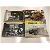 Image 2 : Four Started 1/35th Scale Armour Model Kits by Tamiya & Italerie