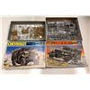 Image 2 : Four Started 1/35th Scale Military Model Kits Vehicles