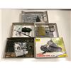 Image 2 : Five Started 1/35th Scale Military Armour Model Kits