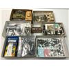 Image 2 : Nine 1/48th Scale Started & Die-Cast Plastic Model Armour Kits