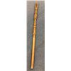 Image 1 : Hand carved talking stick of the eagle, raven, bear & wolf - 6ft