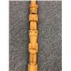 Image 2 : Hand carved talking stick of the eagle, raven, bear & wolf - 6ft