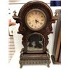 Image 2 : Two antique windup clocks 25" x 14" (as is)