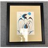Image 4 : Framed limited edition #62/195 print signed by artist - Indigenous art image approx. 30" x 27"