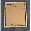 Image 2 : Glass picture frame of Indigenous art image approx. 30" x 27"