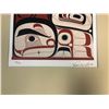 Image 2 : Framed limited edition #65/195 print signed by artist - Indigenous art image approx. 30" x 27"