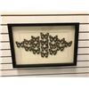 Image 1 : Framed Preserved Butterflies Art - 24in x 16in