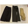 Image 1 : Group of 3 vintage Military Pants. german 1960s, seafarrer etc