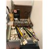 Image 1 : Shelf Lot of Artist Oil Paints and Supplies