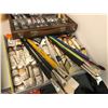 Image 2 : Shelf Lot of Artist Oil Paints and Supplies