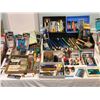 Image 1 : Large Table Lot of Artist Supplies