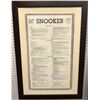 Image 2 : Pool Hall Placques - Dart Parlour and Snooker Rules