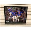 Image 1 : Chicago Cubs 2016 World Series Autographed Picture #444/500 with multiple COA sticker #JB 875300