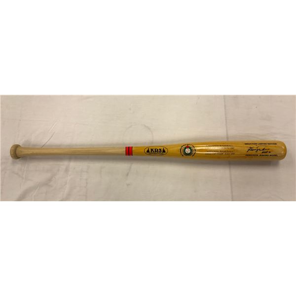 Ferguson Jenkins autographed Baseball Bat - Cdn Baseball Hall of Fame 1987