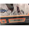 Image 2 : Ryan Smyth of the Edmonton Oilers autographed framed photo - ready to be certified. 17in x 14in