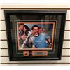 Image 1 : Grant Fuhr of the Edmonton Oilers - autographed framed photo - ready to be certified. 17in x 14in