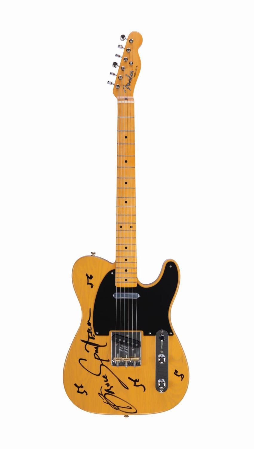 Bruce Springsteen's Signed American Original '50s Fender Telecaster ...