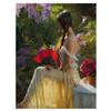 Image 1 : Vicente Romero, "Garden Fragrances" Hand Signed Limited Edition Giclee on Canvas with Certificate of