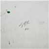 Image 2 : Steve Kaufman (1960-2010) "Bottom of a Dollar" Hand Signed and Numbered Limited Edition Hand Pulled 